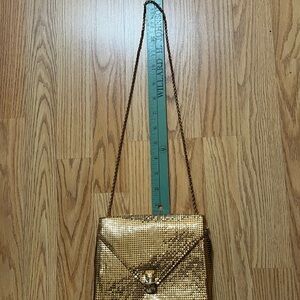 Whiting & Davis Vintage Gold Mesh Bag